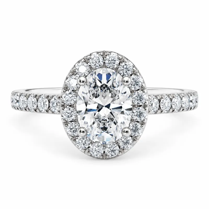 Highbury Diamond Ring (Oval)