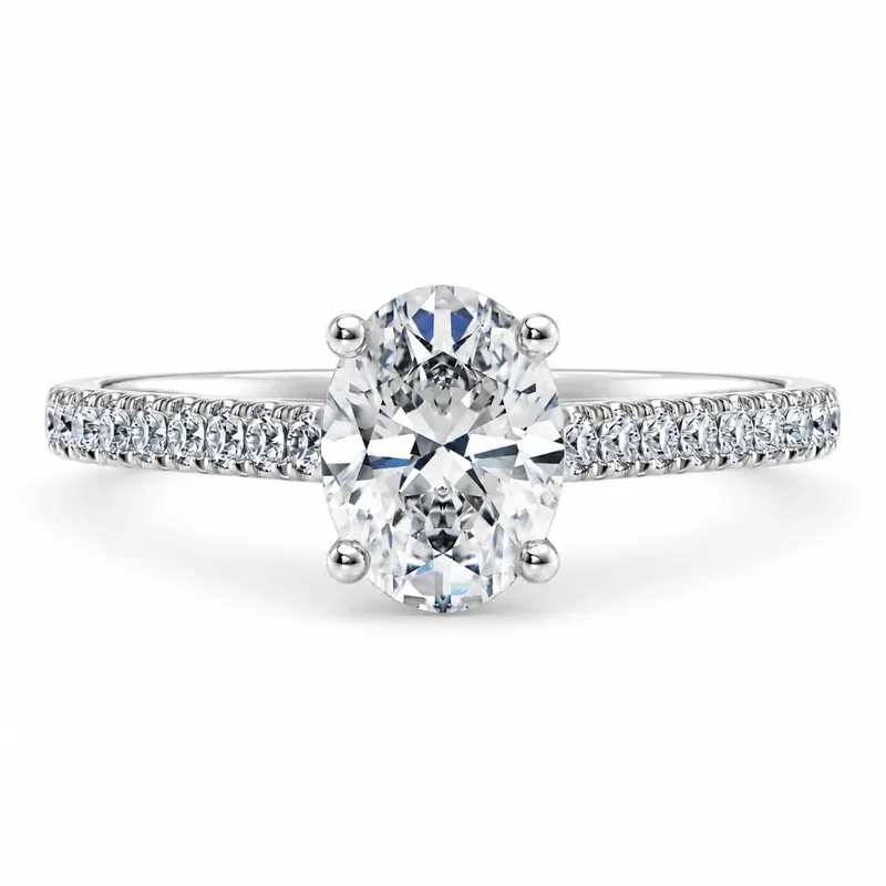 Brompton Diamond Ring (Oval)