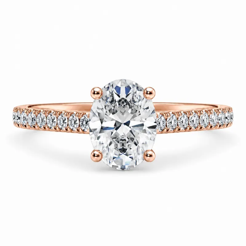 Brompton Diamond Ring (Oval)