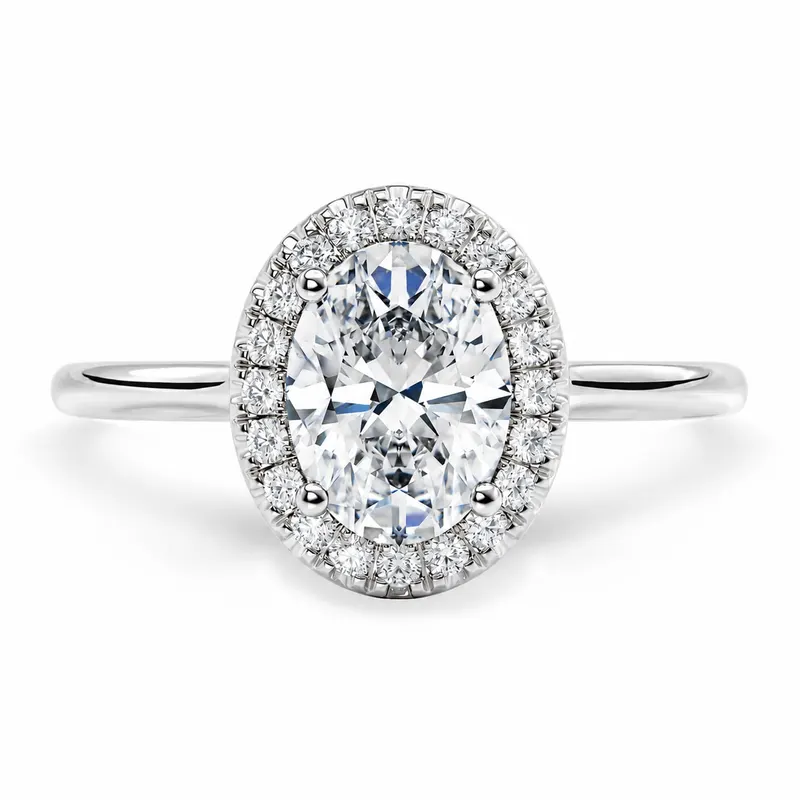 Maida Diamond Ring (Oval)