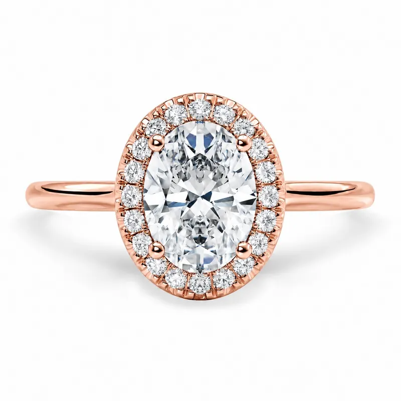 Maida Diamond Ring (Oval)