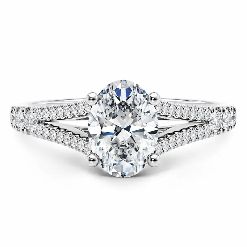 Langham Diamond Ring (Oval)