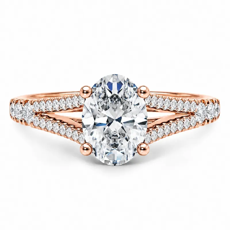 Langham Diamond Ring (Oval)