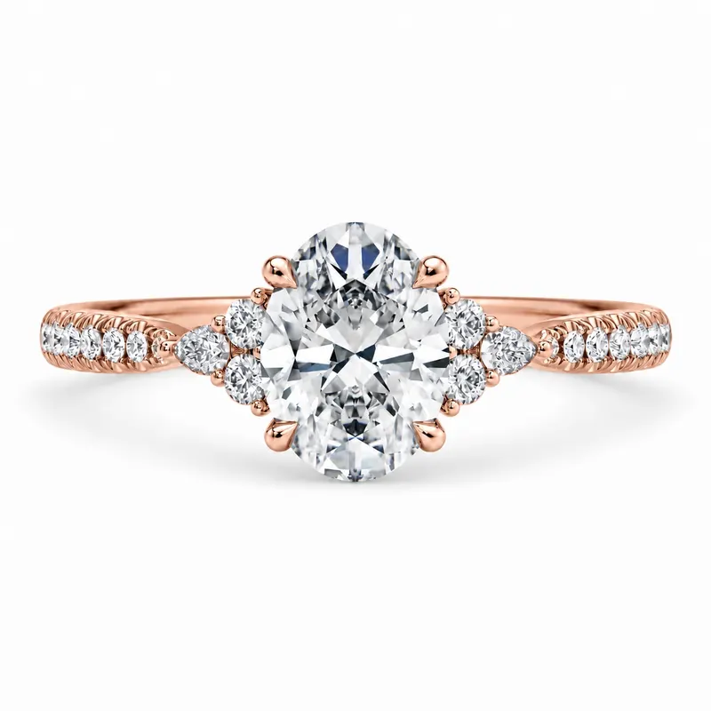 Bermondsey Diamond Ring (Oval)