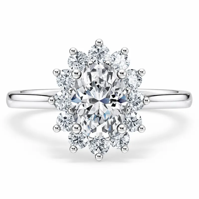 Bankside Diamond Ring (Oval)