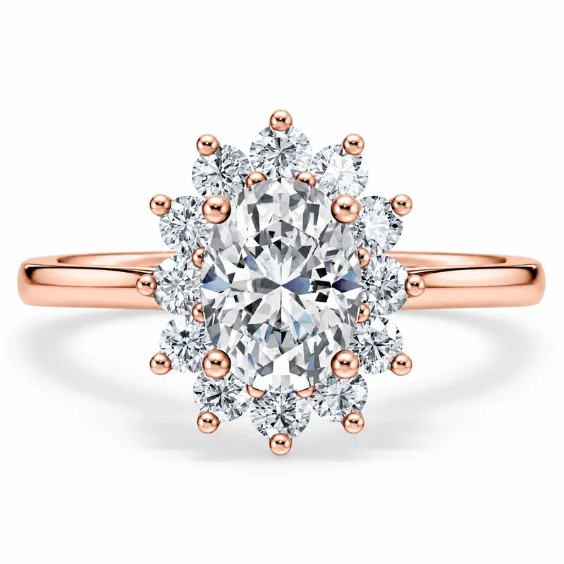 Bankside Diamond Ring (Oval)