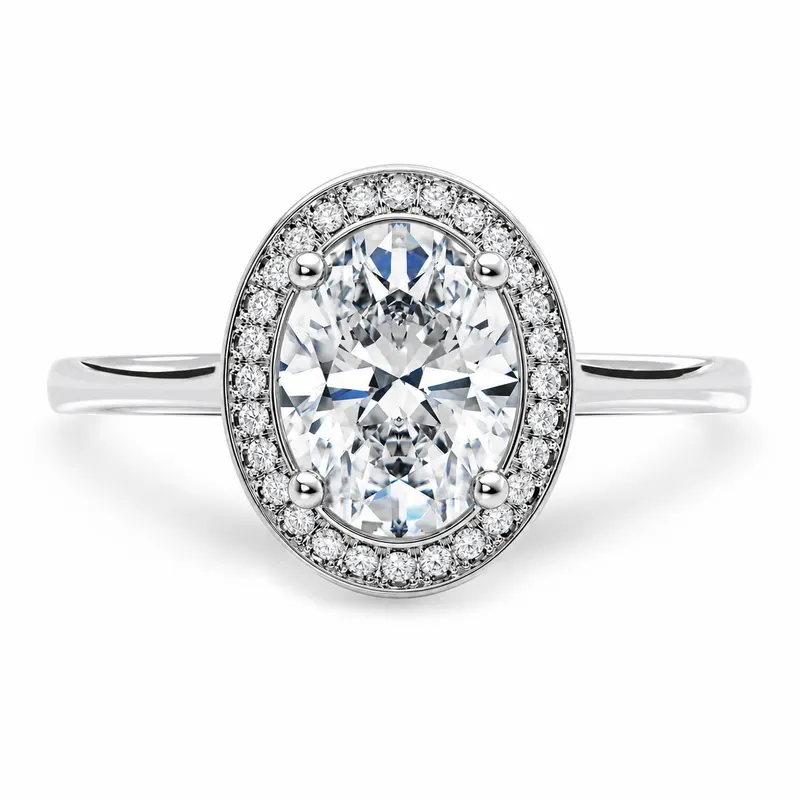 Ludgate Diamond Ring (Oval)