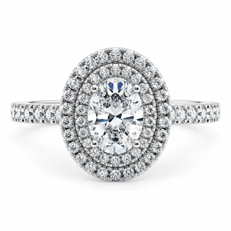 Finsbury Diamond Ring (Oval)