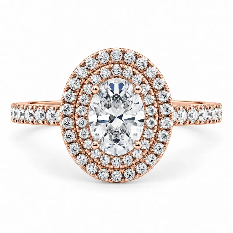 Finsbury Diamond Ring (Oval)