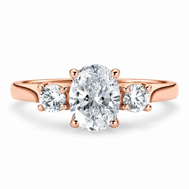 Lombard Diamond Ring (Oval)