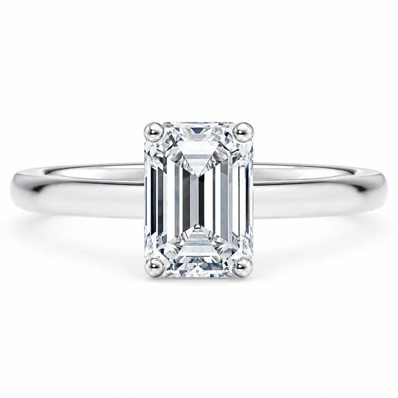 Rathbone Diamond Ring (Emerald)