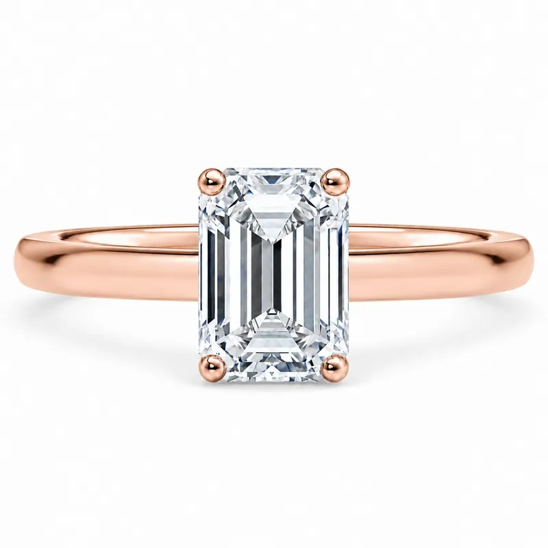 Rathbone Diamond Ring (Emerald)