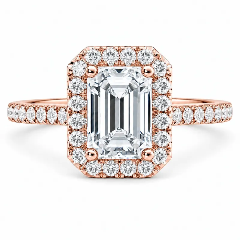 Chancery Diamond Ring (Emerald)