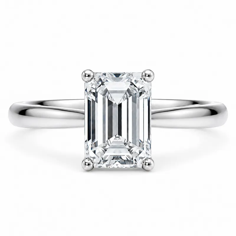 Clerkenwell Diamond Ring (Emerald)