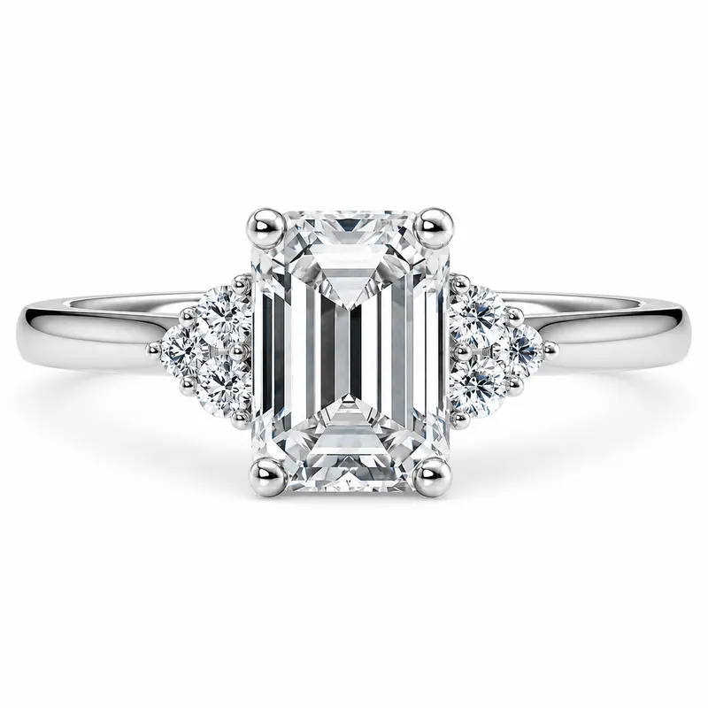 Markham Diamond Ring (Emerald)