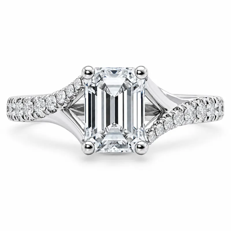 Chesham Diamond Ring (Emerald)