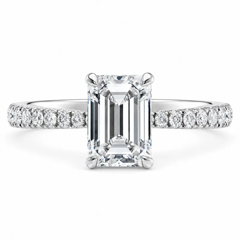 Connaught Diamond Ring (Emerald)