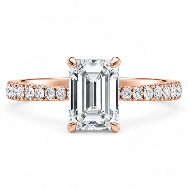 Connaught Diamond Ring (Emerald)