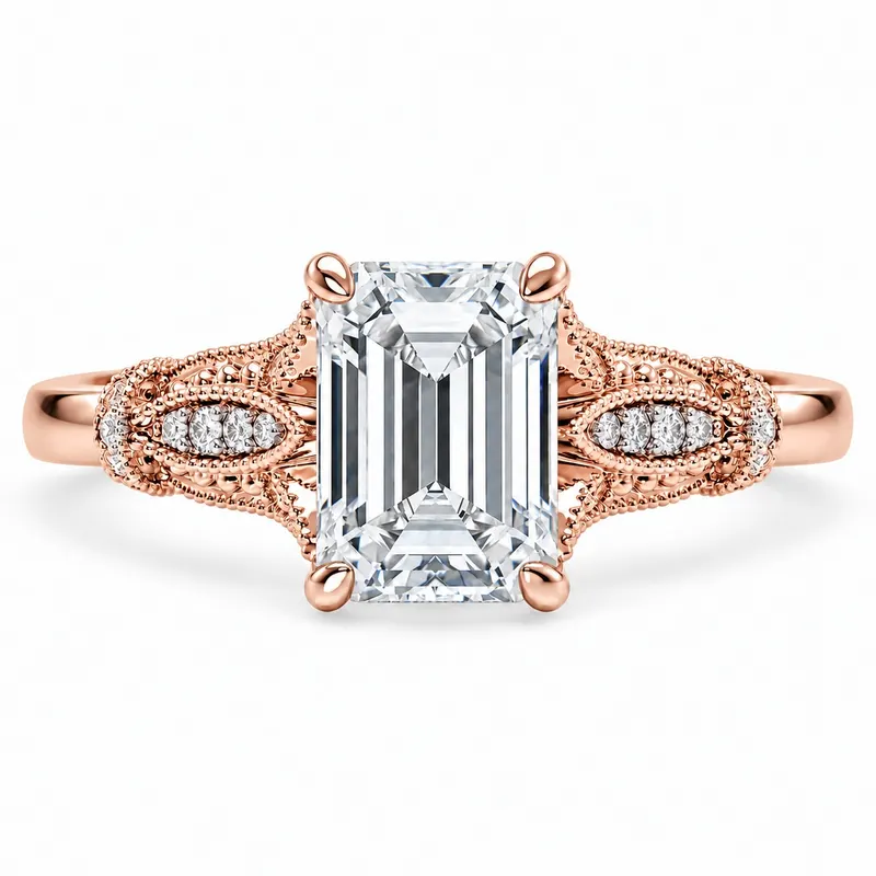 Leinster Diamond Ring (Emerald)