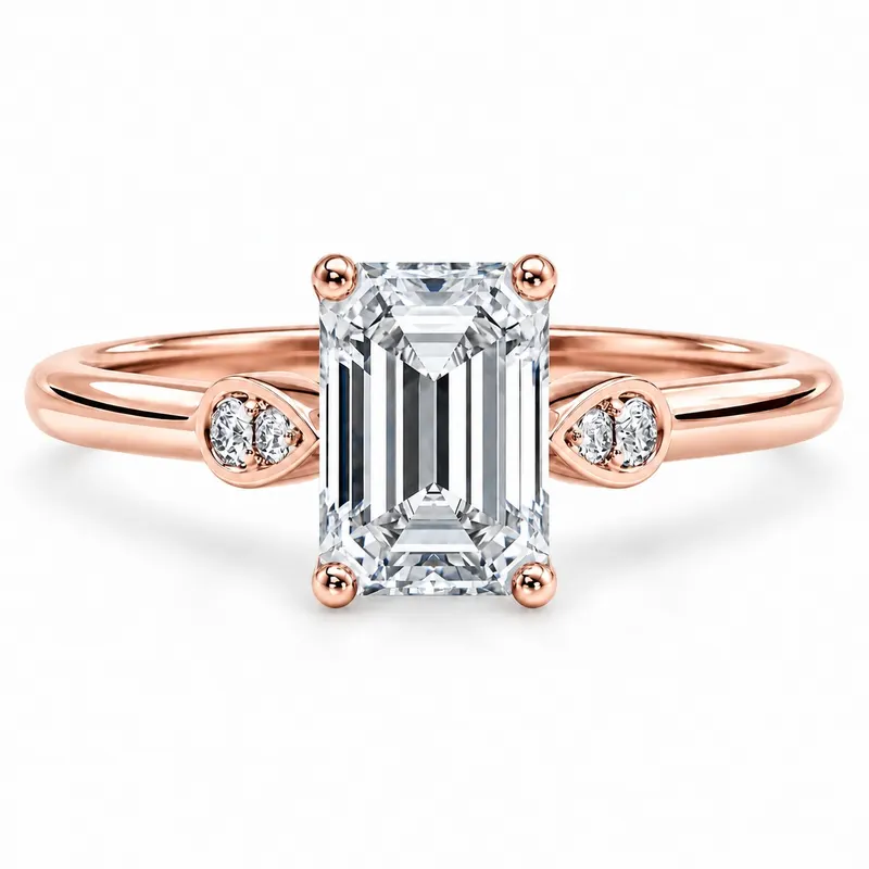 Clarendon Diamond Ring (Emerald)