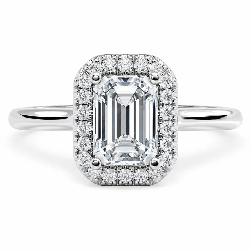 Maida Diamond Ring (Emerald)