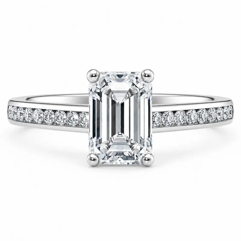Albany Diamond Ring (Emerald)