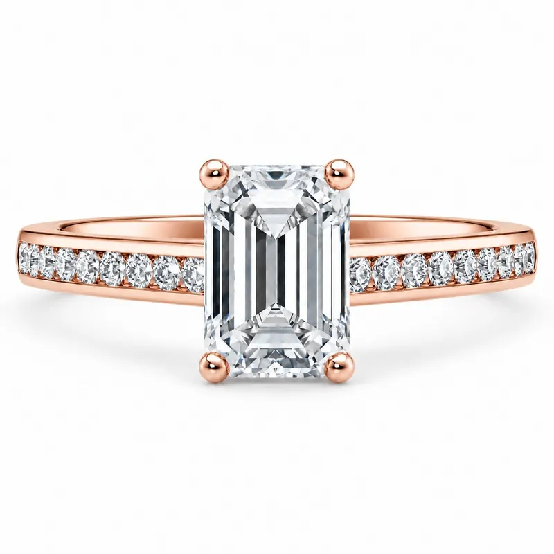 Albany Diamond Ring (Emerald)