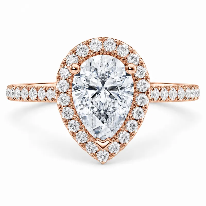 Chancery Diamond Ring (Pear)