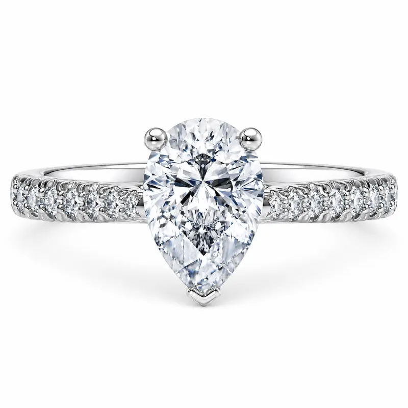 Harcourt Diamond Ring (Pear)