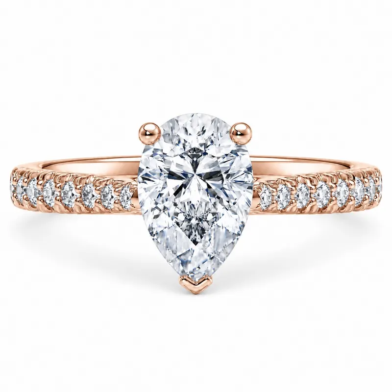 Harcourt Diamond Ring (Pear)
