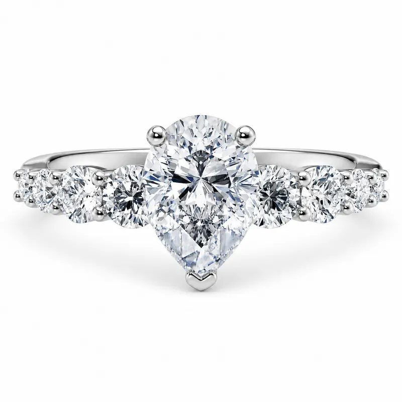 Carlton Diamond Ring (Pear)