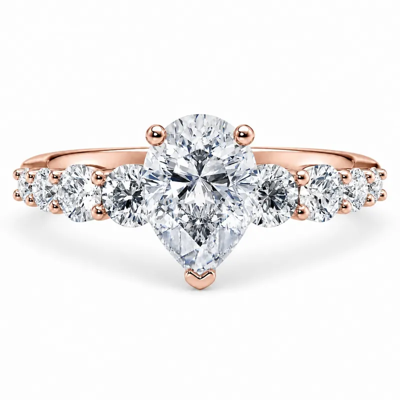 Carlton Diamond Ring (Pear)