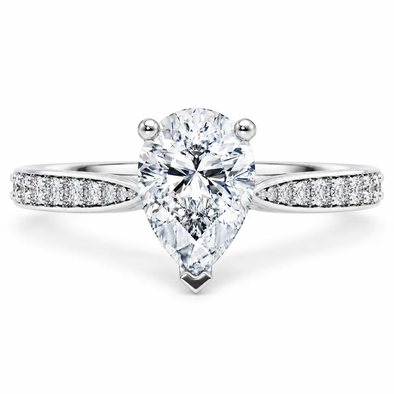 Hertford Diamond Ring (Pear)