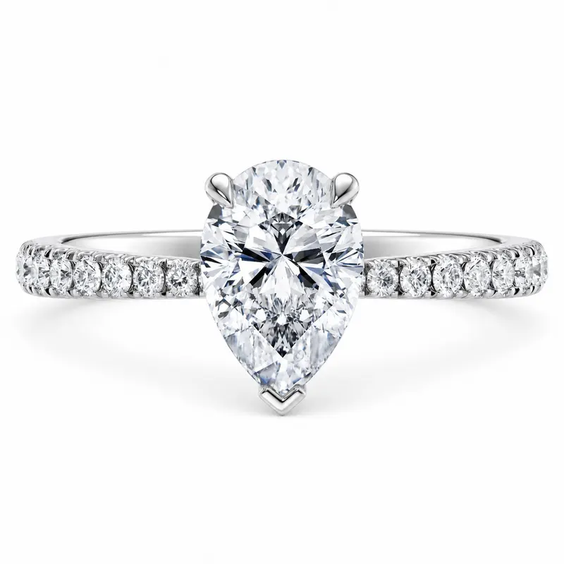 Connaught Diamond Ring (Pear)