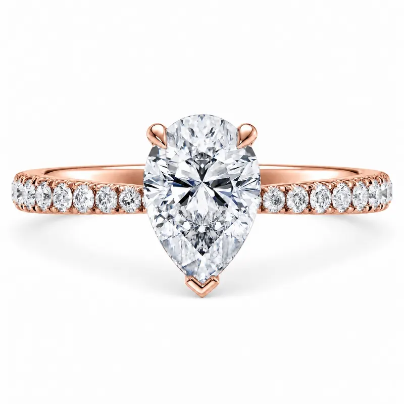 Connaught Diamond Ring (Pear)