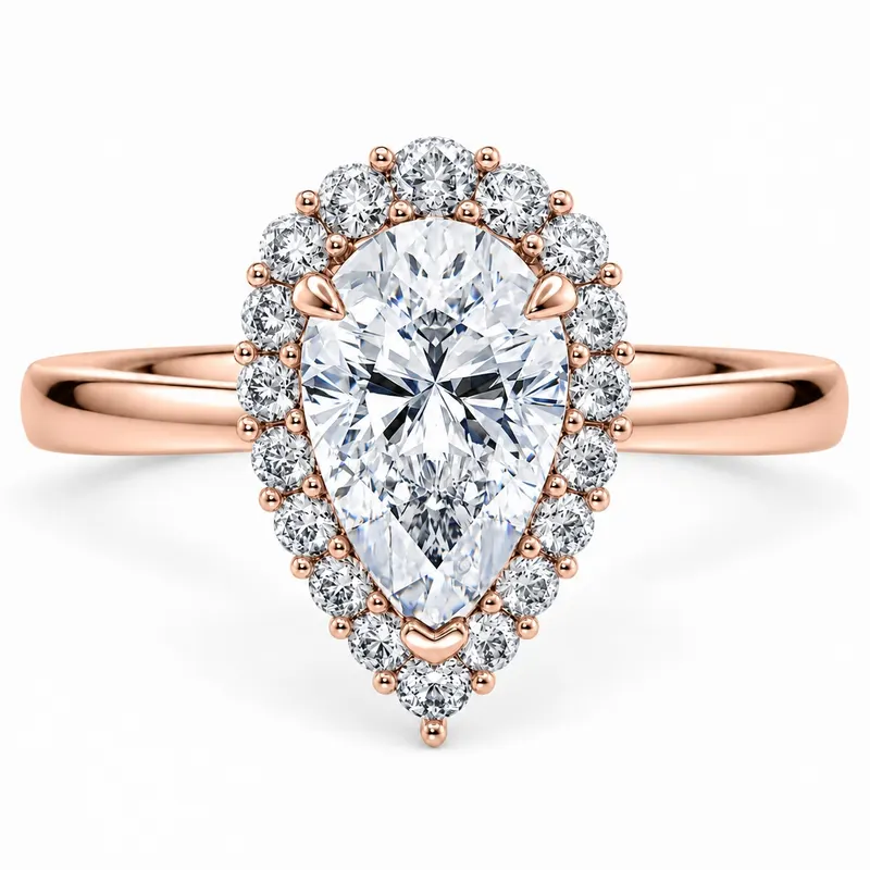 Seymour Diamond Ring (Pear)