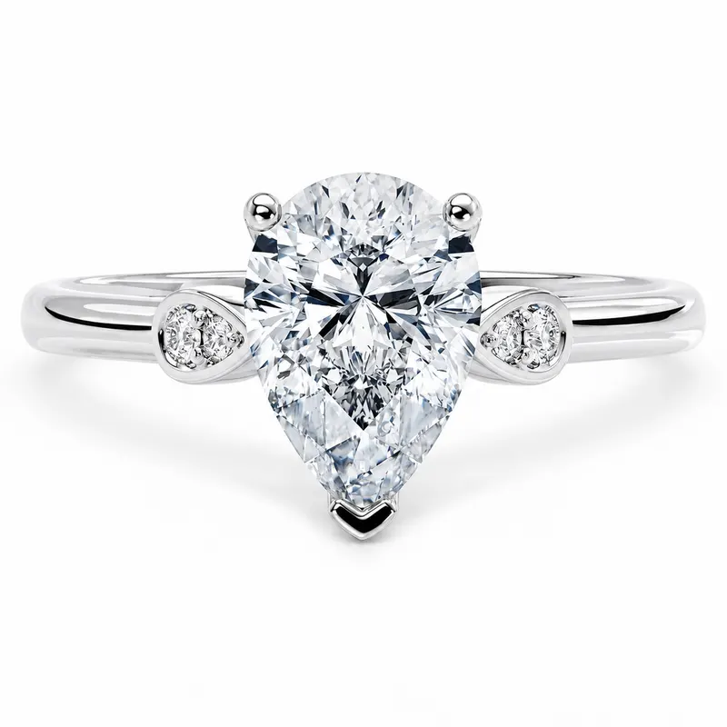Clarendon Diamond Ring (Pear)