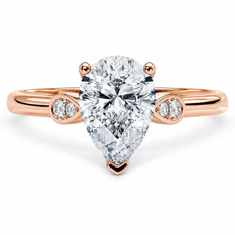 Clarendon Diamond Ring (Pear)