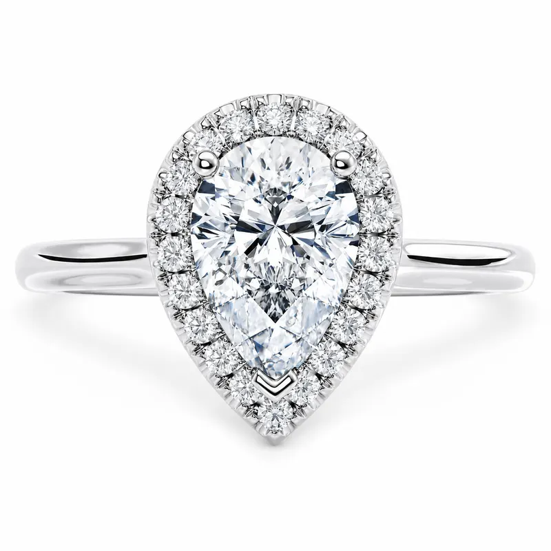 Maida Diamond Ring (Pear)