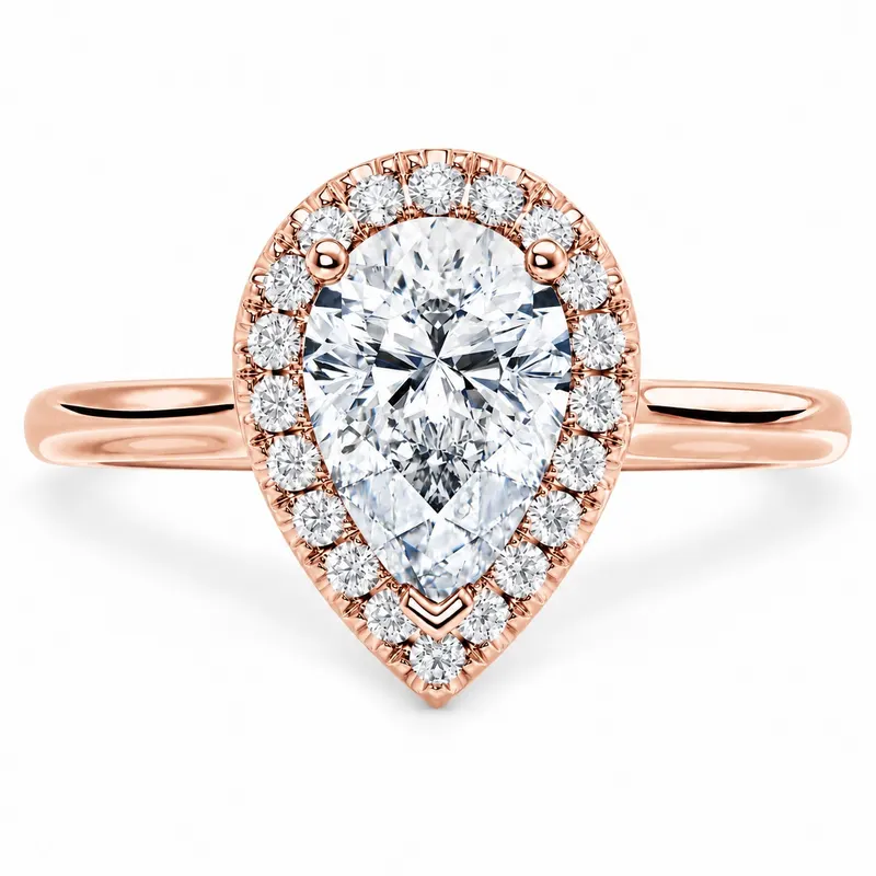 Maida Diamond Ring (Pear)