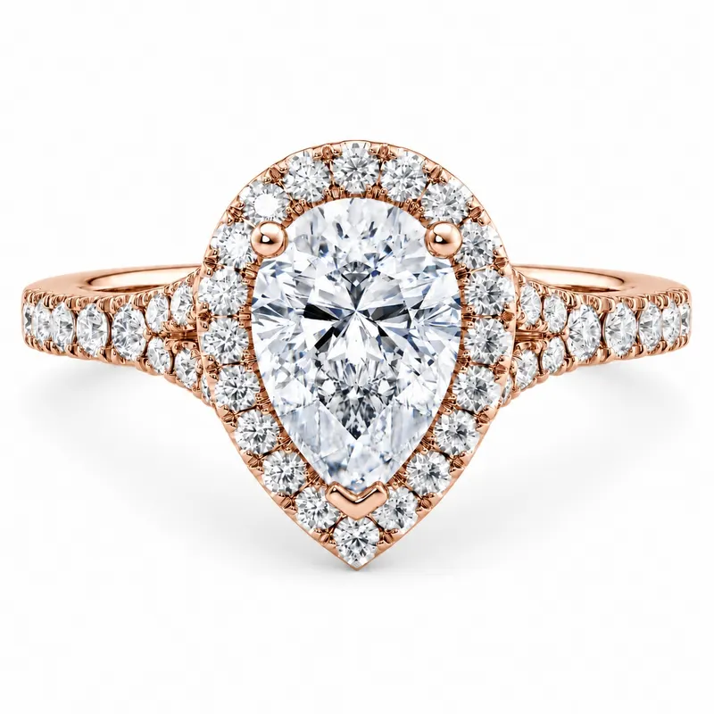 Hamilton Diamond Ring (Pear)