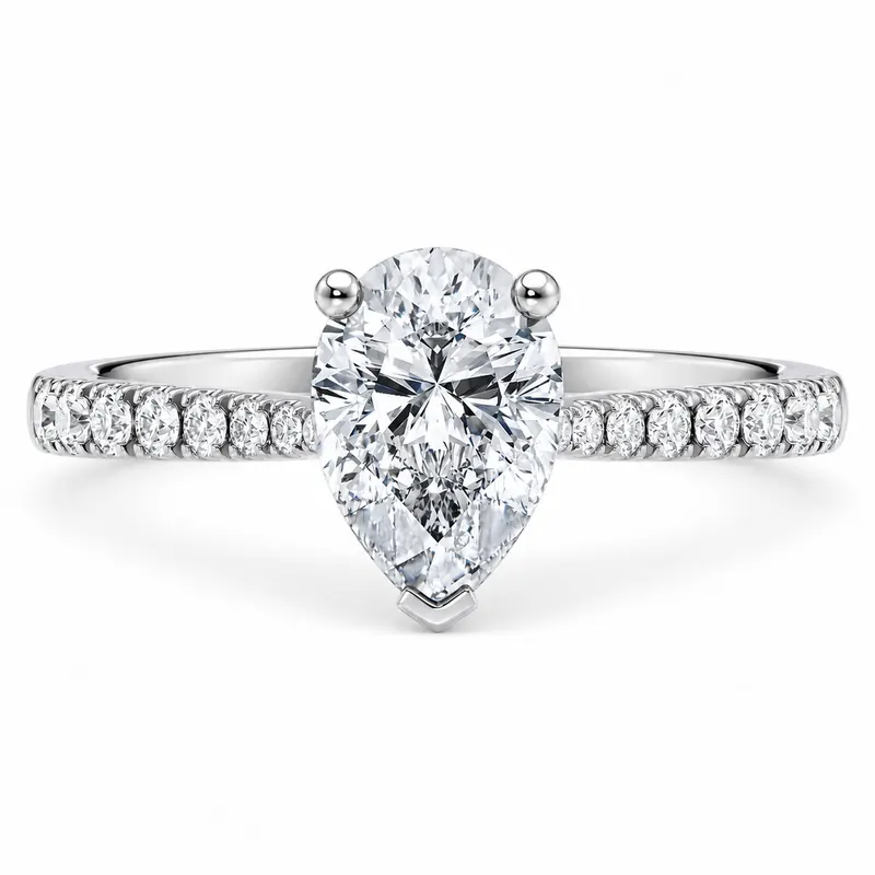 Frognal Diamond Ring (Pear)
