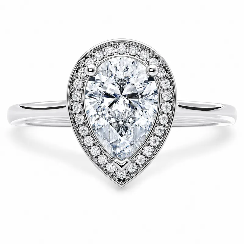 Ludgate Diamond Ring (Pear)