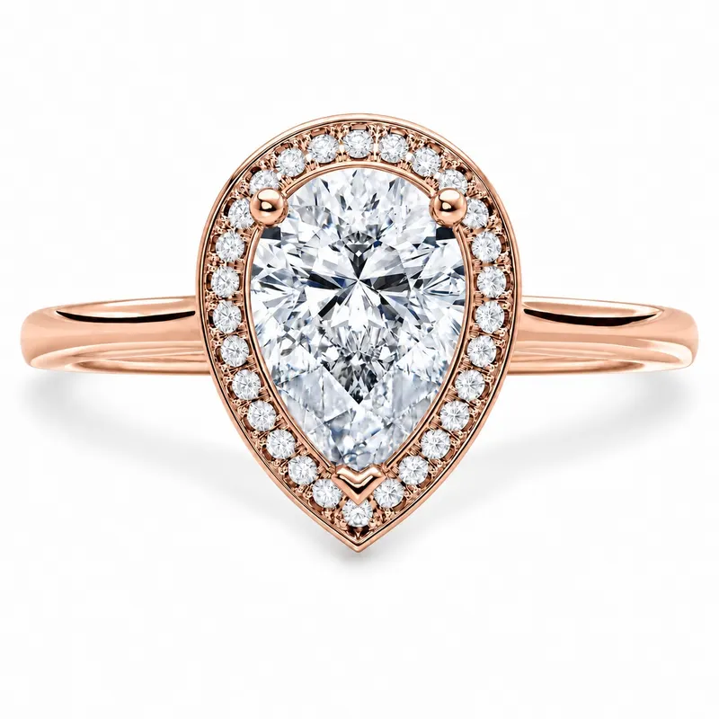 Ludgate Diamond Ring (Pear)