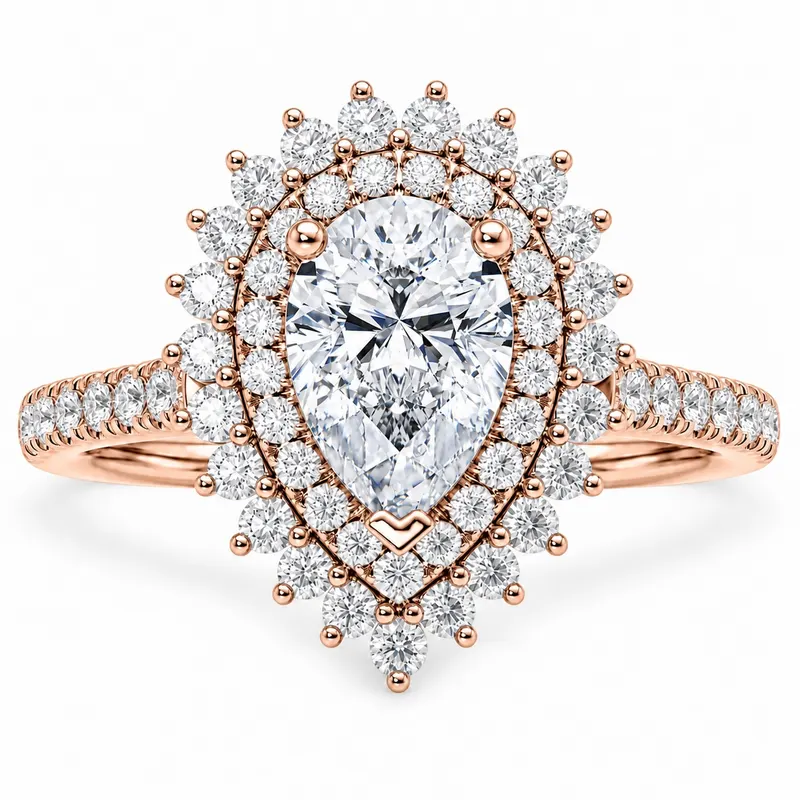 Farringdon Diamond Ring (Pear)