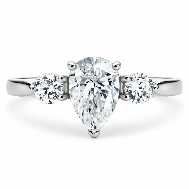 Lombard Diamond Ring (Pear)