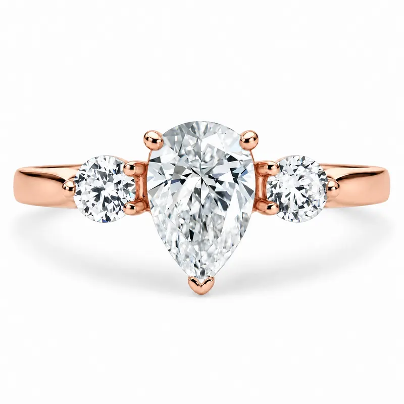 Lombard Diamond Ring (Pear)