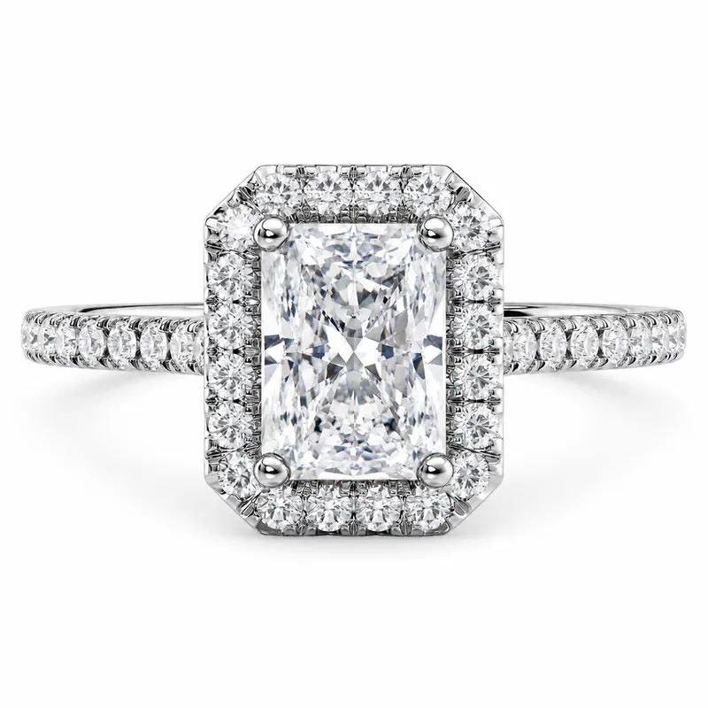 Chancery Diamond Ring (Radiant)