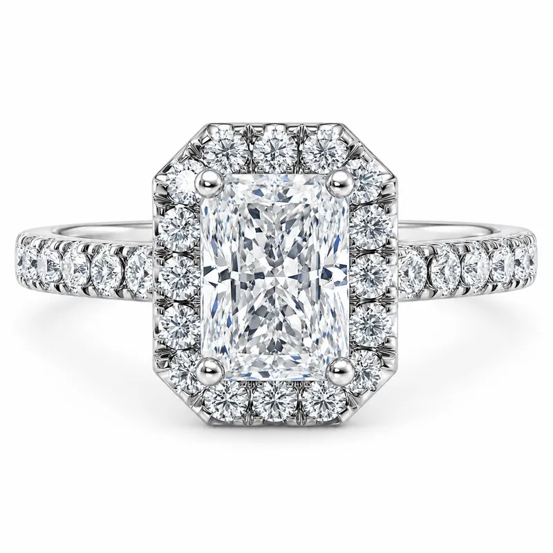 Highbury Diamond Ring (Radiant)