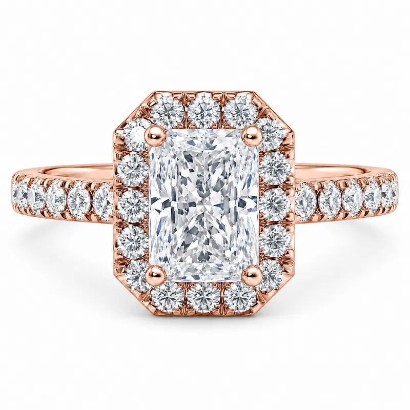 Highbury Diamond Ring (Radiant)